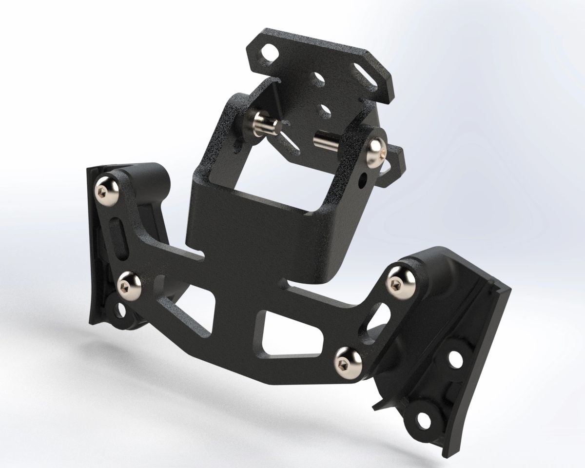 MULTISTRADA V4, V4S DEVICE MOUNT (TYPE GPS Mounting plate is made to
